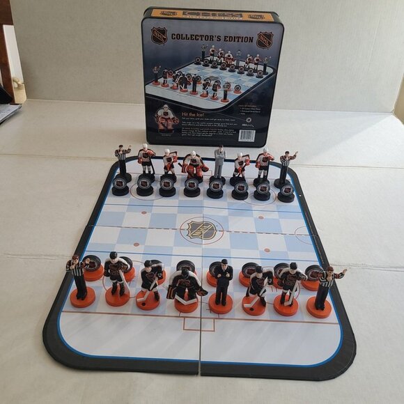 NHL Chess Game Collector's Edition USAopoly Complete 2005 - Picture 1 of 7